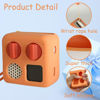 Picture of Silicone Cover for Yoto Mini Player, Protective Sleeve Case Compatible with Audio Music Player (Orange)