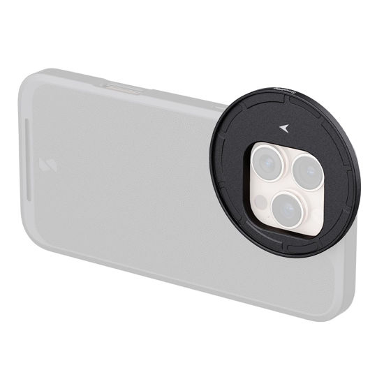 Picture of SMALLRIG Magnetic 67mm Filter Ring Adapter for SmallRig Phone Case (for iPhone 16 Series 4987/4988), Compatible with SmallRig 67mm Magnetic Filter Series (4726/4581 / 4582/4583) - 4993