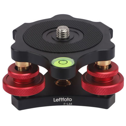Picture of Tripod Leveler Stand with +/-5 Degree Precision Adjustment Bracket for Panoramic Head Ball Head Video Head and Tripod