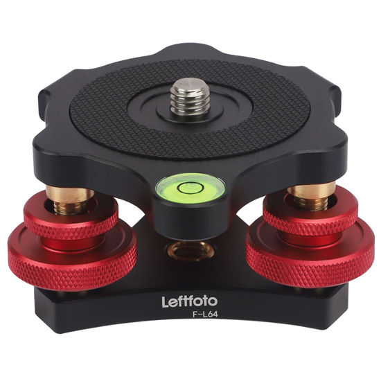 Picture of Tripod Leveler Stand with +/-5 Degree Precision Adjustment Bracket for Panoramic Head Ball Head Video Head and Tripod