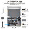 Picture of Tomat Action 5 pro Carry Case, Portable Carrying Travel Bag for DJI Osmo Action 5 pro/4/3 Adventure Combo Accessories For DJI MIC 2 /Multifunctional Charging Handle