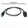 Picture of DYTDIEYINGTU for DJI Ronin-s R-Wire Camera Control Connection Cable MCC-Mini stabilizer Data Shutter Release Extension Cable for Canon 5d3 650d 80d 800d 70d 6d2(MCC-Mini)