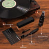 Picture of Mopiano Record Cleaning Kit|Complete 4-in-1 Vinyl Record Cleaner for Albums|Includes Soft Velvet Vinyl Record Brush,LP Cleaning Liquid,Stylus Brush,Nylon Brush