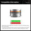 Picture of Brightin Star 10mm F5.6 Fisheye Manual Focus Prime Lens for Nikon Z-Mount Mirrorless Cameras, APS-C Ultra-Wide Angle Fixed Lens, Fit for Z7II, Z6II, Z7, Z6, Z9, Z50, Z5, Z-FC, Z30 (Silver)