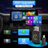 Picture of Mini Carplay Wireless Adapter & Android Auto Wireless Adapter for iPhone/Android - Stable Fast Connection for Convert Factory Wired to Wireless CarPlay for Cars 2016+, Apple Carplay Adapter No Delay