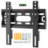 Picture of Solid As Mountain Fixed TV Wall Mount Low Profile for 17-42” Universal Small Flat TVs & Monitors, Slim Wall Mount Bracket Fits 8" Wood Studs Max VESA 200x200mm, 55lbs