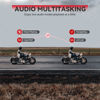 Picture of XGP X10 10 Riders Group Mesh Motorcycle Intercom, 3000m Motorcycle Bluetooth Headset V5.3 with Audio Multitasking, Helmet Communication Systems with Hi-Fi Speakers for ATV/Snowmobile/Ski, 2 Pack