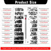 Picture of 500 Pcs Tiny Screws Tiny Micro Repair Screw Kit M1.2/M1.4/M2.0 Small Replacement Screws Laptop Computer Electronic Screws Assortment Kit Black Glasses Watches Repair Screws with Screwdriver