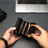 Picture of WANDRD Lens Filter Case - Store 4 Filters in Your Camera Backpack or Camera Case, Protect Photography Accessories from Scratches, Dust & Impact (Dallol Yellow)