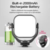 Picture of ULANZI VL66 Bi-Color Adjustable Rechargeable 2500-6500K - Mini Video Portable Light on Cam, 2000mAh CRI95+ Dimmable, Ultra Bright Photo & Video Lighting, LED Fill Lamp for DSLR Camcorder Action Camera