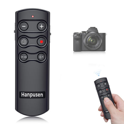 Picture of for Sony Wireless Camera Remote Control Shutter Release Compatible with Sony A7C,A7III,ZV-1,ZV-E10,ZV-1F,A6100,A6400,A6700,A7IV,RX100 VII,A9,A9 II,DSC-RX0 II,DSC-RX100 VII,Replace Sony RMT-P1BT