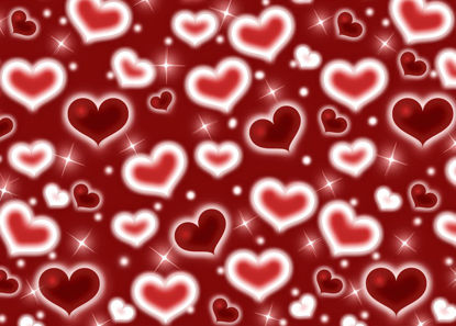 Picture of LYCGS 7X5FT Red Heart Photo Backdrop 90s Backdrops for Photoshoot Valentine's Day Backdrop Women Men Happy Birthday Photography Background Banner Photo Booth Studio Props X-91