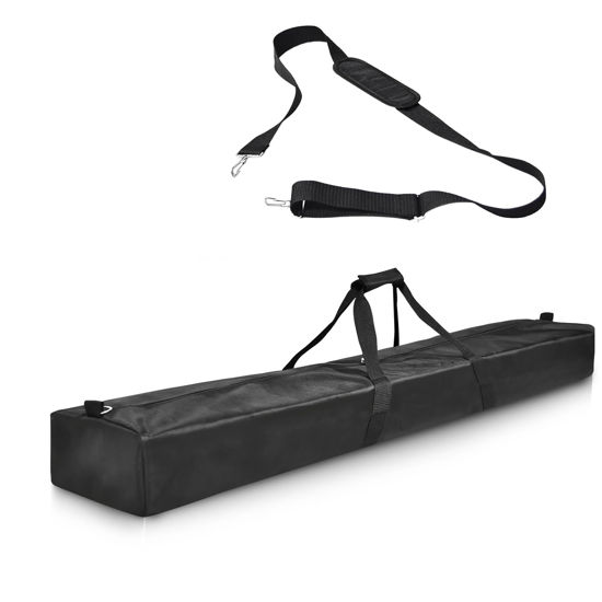 Picture of GLOSHOOTING 48in Tripod Bag, Heavy Duty Tripod Bag with Adjustable Padded Shoulder Strap and Handle, Tripod Carrying Case for Speaker Stand, Mic Stand, Light Stand and Photography Studio Equipment