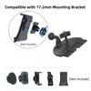 Picture of Epronic Replacement CD Slot Mount 17.2mm Ball Adapter for Phone Mount Holder, GPS Holder, Carplay Screen Mount CD Slot Holder, GPS Mount for Garmin
