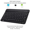 Picture of Ultra-Slim Bluetooth Keyboard Portable Mini Wireless Keyboard Rechargeable for Apple iPad iPhone Samsung Tablet Phone Smartphone iOS Android Windows (10 inch Black)