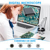 Picture of Wireless Digital Microscope, Skybasic 50X-1000X Magnification WiFi Pocket Handheld Microscopes with Stand HD USB Microscope Camera Compatible with iPhone Android iPad Windows Mac Computer (White)