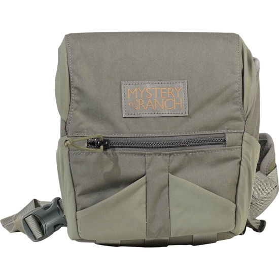 Picture of Mystery Ranch Bino Harness 12x, Chest Rig, Binocular Case, Tactical Pouch, for Rough Country, Hunting, Outdoors - Foliage
