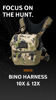Picture of Mystery Ranch Bino Harness 12x, Chest Rig, Binocular Case, Tactical Pouch, for Rough Country, Hunting, Outdoors - Foliage