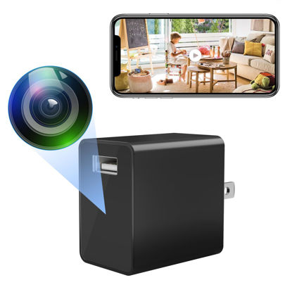 Picture of DuboCam USB Charger Camera - WiFi Small Camera - Full HD 1080P Mini Wireless Nanny Cam - 140 Degree Wide Angle for Discreet Indoor Security