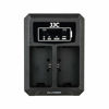Picture of JJC LP-E6 Battery Charger USB Dual Slot for Canon EOS R6 Mark II R6 R5 Mark II R5 R7 R 90D 80D 70D 60D 6D Mark II 7D Mark II 5D Mark IV 5D Mark III 5D Mark II 5DS 5DS R Cameras