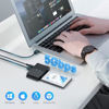 Picture of FIDECO USB 3.0 to SATA or IDE Adapter, Hard Drive Adapter Cable Universal for 2.5/3.5 inch SATA HDD/SSD & IDE HDD with 12V Power Adapter