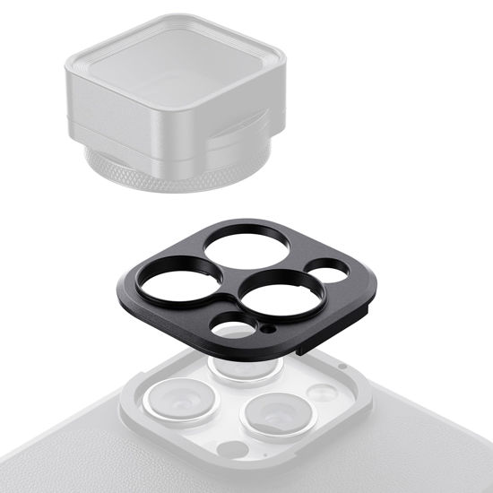 Picture of SmallRig FilMov 17mm Threaded Lens Mount Plate for iPhone 16 Series Cases, Only for SmallRig Phone Case 16 Series (4987 & 4988) - 4992