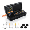 Picture of COMICA Vimo Q Wireless Lavalier Microphone System with 4 Transmitters and 1 Receiver, 4 Audio Tracks Individual Output, Noise Cancellation, 656' Range, Lav Mic for Camera, iPhone, Android, PC, etc