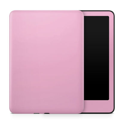 Picture of Tablet Skin Compatible with Amazon Kindle Paperwhite 12th (2024) - Solid Pink - Premium 3M Vinyl Protective Wrap Decal Cover - Easy to Apply | Crafted in The USA by MightySkins