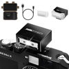 Picture of MEDALight Upgrade Aluminum F1 Mini Camera Flash with Diffuser for Ricoh GR3/GR3X/Fuji/Sony/Nikon/Canon/Olympus/Digital Film Cameras,Portable hot Shoe Speedlite for DSLR Camera(Black).