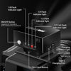 Picture of MEDALight Upgrade Aluminum F1 Mini Camera Flash with Diffuser for Ricoh GR3/GR3X/Fuji/Sony/Nikon/Canon/Olympus/Digital Film Cameras,Portable hot Shoe Speedlite for DSLR Camera(Black).
