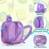 Picture of LoDrid Travel Carrying Case Compatible With Moonlite Storytime Mini Projector and Digital Storybooks, with Transparent Pocket and Adjustable Shoulder Strap for Story Reels, Purple, Case Only