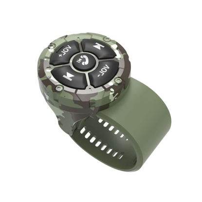 Picture of Wireless Bluetooth Media Remote Button,Adjustable Direction Waterproof Controller,Steering Wheel Control for iPhone/Android Device.Suitable for Bicycles,Electric Bicycles,Cars