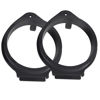 Picture of NuIth Aftermarket Front & Rear Door Speaker Adapter Spacer Ring for GM GMC 2006-2019, Chevy 2006-2021, Cadillac 2007-2014 Vehicles 6.5 Inch Speaker Bracket Installation 2 Pack
