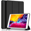 Picture of iMieet iPad 9.7 Case (2018/2017 Model, 6th/5th Generation), Smart Cover with Pencil Holder and Soft Baby Skin Silicone Back and Full Body Protection, Auto Wake/Sleep Cover (Black)