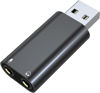 Picture of pastall 𝐔𝐩𝐠𝐫𝐚𝐝𝐞𝐝 USB to 3.5mm Jack Audio Adapter, USB to Aux Adapter External Stereo Sound Card, USB to Headphone Jack Adapter for PS4/PS5/Headphone/Mac/Linux/Laptop/Desktops/Docking Station