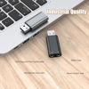 Picture of pastall 𝐔𝐩𝐠𝐫𝐚𝐝𝐞𝐝 USB to 3.5mm Jack Audio Adapter, USB to Aux Adapter External Stereo Sound Card, USB to Headphone Jack Adapter for PS4/PS5/Headphone/Mac/Linux/Laptop/Desktops/Docking Station