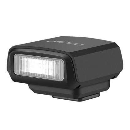 Picture of ORDRO FL-10 Mini Camera Flash Camera Flash Speedlite for Fuji/Sony/Nikon/Canon, Digital Film Cameras, Portable Mini hot Shoe Flashlight for DSLR Cameras.