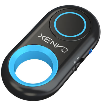 Picture of Xenvo Shutterbug - Camera Shutter Remote Control - Bluetooth Wireless Selfie Button Clicker - Compatible with iPhone, iPad, Android, Samsung, and Google Pixel Cell Phones, Smartphones and Tablets