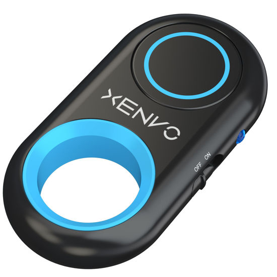 Picture of Xenvo Shutterbug - Camera Shutter Remote Control - Bluetooth Wireless Selfie Button Clicker - Compatible with iPhone, iPad, Android, Samsung, and Google Pixel Cell Phones, Smartphones and Tablets