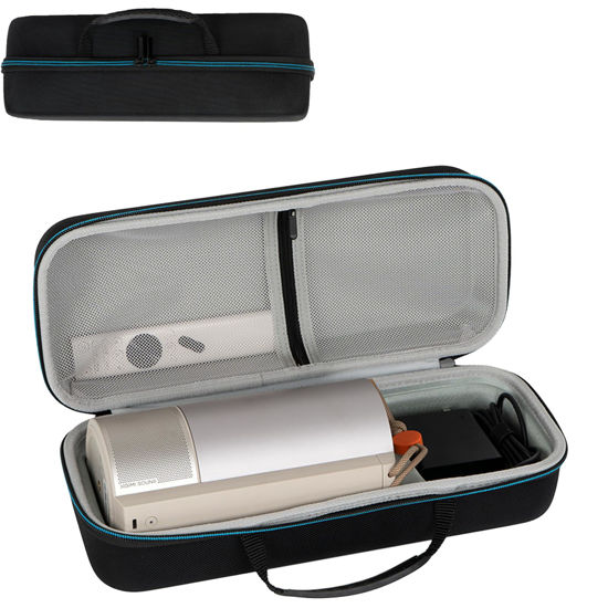 Picture of Hard Carrying Case for XGIMI MoGo 3 Pro Projector, Portable Travel Case for MoGo 3 Pro and Adjustable Stand Projector, Separate Storage for Remote Control, Charger and Other Accessories