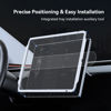 Picture of SUMK Tempered Glass Screen Protector for Tesla Model 3 Highland Accessories 2024 2025 [Anti-glare & Anti-fingerprint] 15.4 inch Front & Rear Touchscreen Protector for Tesla Model 3 Highland - 2pcs