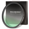 Picture of Walking Way 1/4 Black Pro Mist Diffusion Filter 39mm Soft Focus Lens Filter Circular Diffuser Filter Soft Glow Dream Cinematic Dreamy Hazy Diffuser for Portrait/Vlog/Photography/Video…