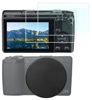 Picture of Lens Cap + Screen Protector Cover for Ricoh Ricoh GR III GR III HDF GR3 GR IIIx GR IIIx HDF GR3x HDF HDF GR II GR2 Camera(for Accessories),LCD Screen Protector + Aluminum Ricoh GRIII Lens Cap with Flocking
