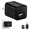 Picture of No Audio Charger Camera - Video-Only 1080P Small Camera with Motion Detection - Covert Nanny Cam for Home Indoor Security - 32GB Micro SD Card Included