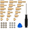 Picture of M.2 SSD Screw M.2 SSD Standoff and Screw NVMe M.2 SSD Screw Kit for Asus Gigabyte ASRock MSI & PlayStation 5 Motherboards,Mounting Screws for PCle NVMe M.2 SSD