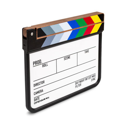 Picture of OPENMOON Three-Colour LED Video Light Clapperboard,4000mAh Extended Standby time ，Simplified Button Control,3000-5600K