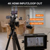 Picture of VILTROX DC-V1 5.5" Touchscreen Camera Field Monitor DSLR Monitor with 3D LUT Waveform 400Nits 160° Wide View Angle 1920X1080 IPS 4K HDMI Loop in/Out Video Peaking Focus Assist, Battery/Sunshade Hood