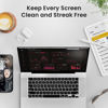 Picture of Electronic Wipes Screen Cleaner [40 Wipes] Streak-Free Computer Screen Cleaner & TV Screen Cleaner - Screen Wipes for Electronics, Screen Cleaner Wipes, Laptop Cleaner - [Microfiber Cloth+40 Wipes]