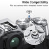 Picture of JJC Camera Soft Release Button, Shutter Button for Fuji Fujifilm X-M5 X-T5 X-T4 X-T30 II X-T50 X-PRO3 X00VI X100V X100 X-E4 X-E3 Leica Q3 M10 M9 RX10 IV RX10 III Digital Cameras, Leaf Pattern