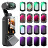 Picture of K&F Concept ND, ND/PL, Effect Filter for DJI Osmo Pocket 3, 16Pack Black Diffusion 1/4 1/8 UV CPL ND32/PL ND16/PL ND8/PL ND64/PL ND8 ND16 ND32 ND64 ND128 ND256 ND1000, Light Pullution Reduction Filter